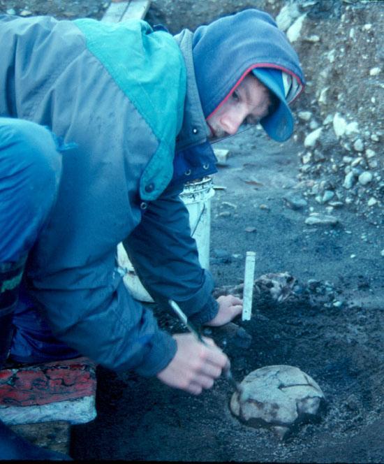 Excavation of a Cooking Pot Excavation of a Cooking Pot