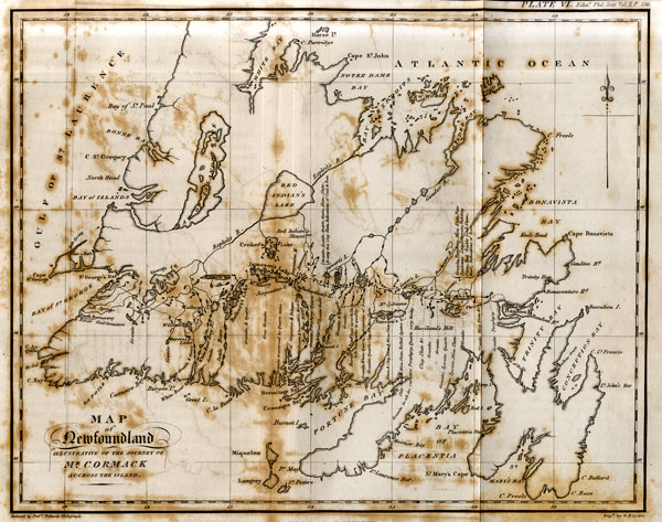 Cormack's Map, 1824 Cormack's Map, 1824