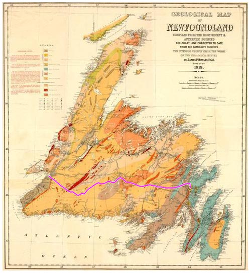 Cormack's 1822 Route Cormack's 1822 Route