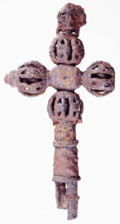Roman Catholic or Anglican Ornate Iron Cross Roman Catholic or Anglican Ornate Iron Cross