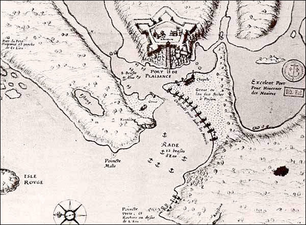 A French Map of the Forts in Placentia, ca. 1675 A French Map of the Forts in Placentia, ca. 1675