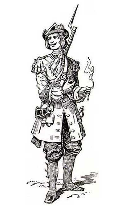 French Soldier, Late 17th Century French Soldier, Late 17th Century