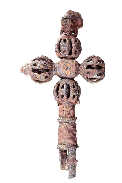 Elaborate Iron Cross from the Forge Elaborate Iron Cross from the Forge