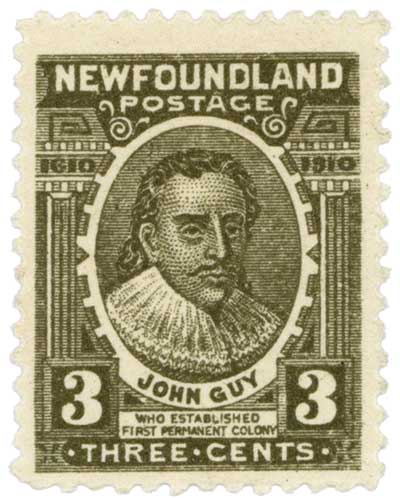 John Guy Commorative Stamp, 1910 John Guy Commorative Stamp, 1910