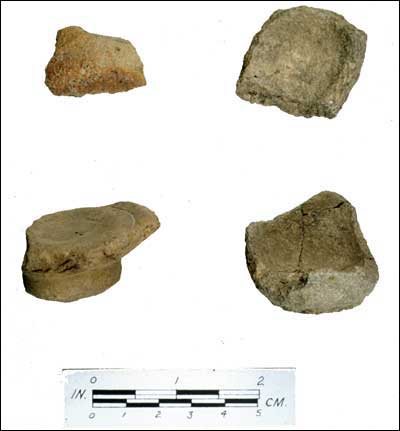 Fragments of Crucibles and Cupels (Fld-421) Fragments of Crucibles and Cupels (Fld-421)