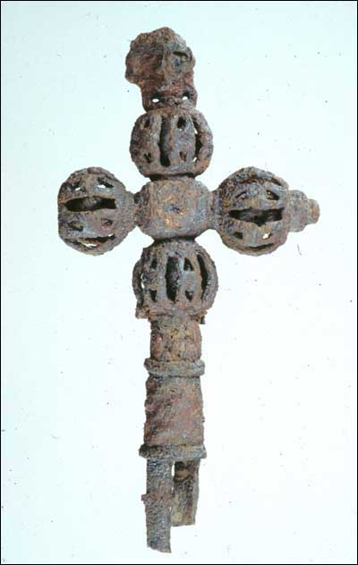 Ornate Iron Cross (Fld-077) Ornate Iron Cross (Fld-077)