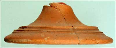 Terra sigillata vessel foot (Fld-401) Terra sigillata vessel foot (Fld-401)