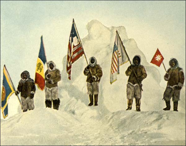 At the North Pole, 6-7 April 1909 At the North Pole, 6-7 April 1909