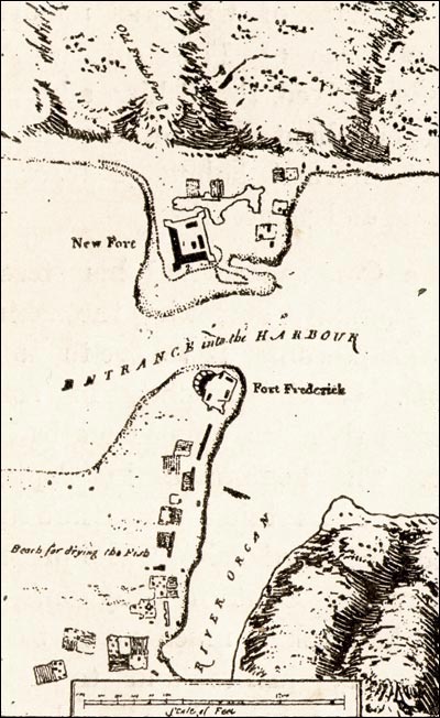 18th Century British Map of Placentia 18th Century British Map of Placentia