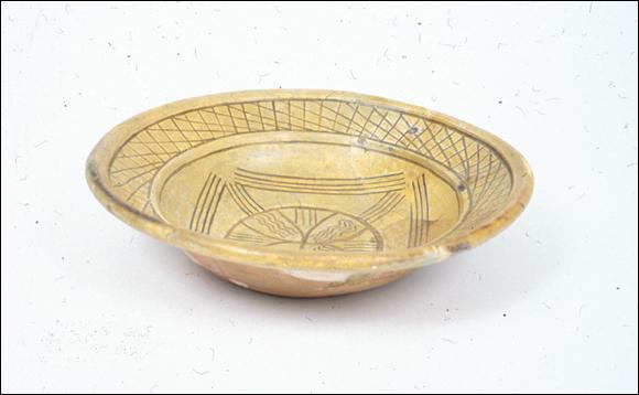 A Fully Restored Sgraffito Bowl A Fully Restored Sgraffito Bowl