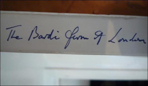 The Sticky Label that Jones and Condon Found in Ruddock's Study The Sticky Label that Jones and Condon Found in Ruddock's Study