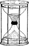 Drawing of a 16th Century Sand-Glass Drawing of a 16th Century Sand-Glass