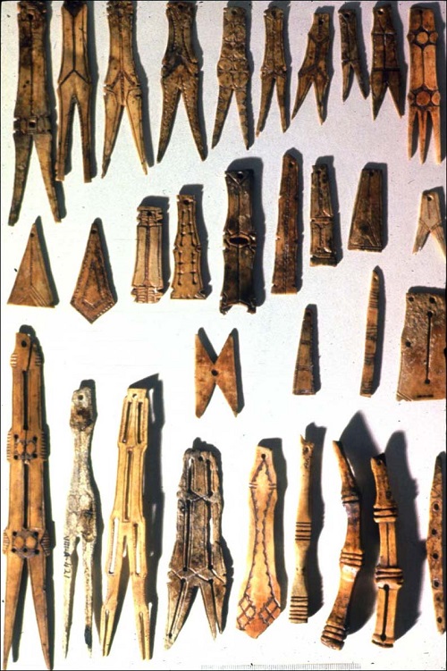 Beothuk Bone Pendants Beothuk