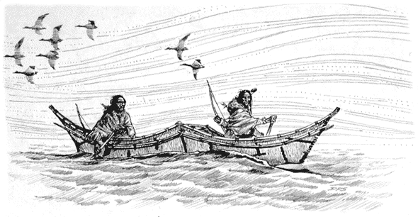 A Beothuk Birch Bark Canoe A Beothuk Birch Bark Canoe