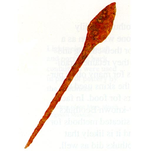 A Beautifully Fashioned Arrow Point Made from a Nail A Beautifully Fashioned Arrow Point Made from a Nail