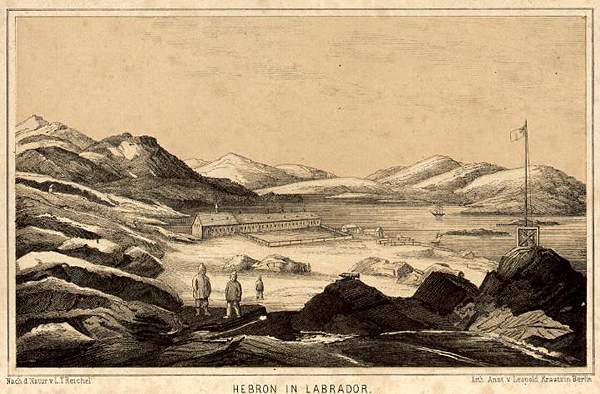 Mission Station Hebron, Labrador, ca. 1860 Mission Station Hebron, Labrador, ca. 1860
