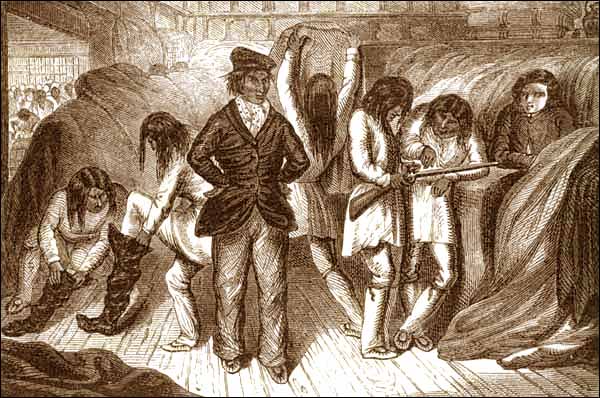 Innu at an HBC Post, 1863 Innu at an HBC Post, 1863