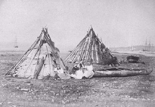 Mi'kmaq Camp, Sydney, N.S., 1857 Mi'kmaq Camp, Sydney, N.S., 1857