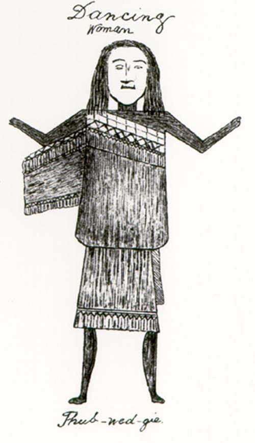 The Dancing Woman by Shanawdithit The Dancing Woman by Shanawdithit