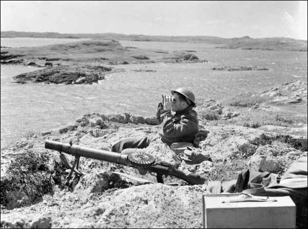 Guarding Botwood, 1940 Guarding Botwood, 1940