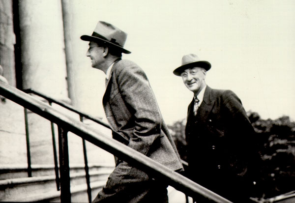 J.R. Smallwood and F. Gordon Bradley, Members of the Confederate Association J.R. Smallwood and F. Gordon Bradley, Members of the Confederate Association