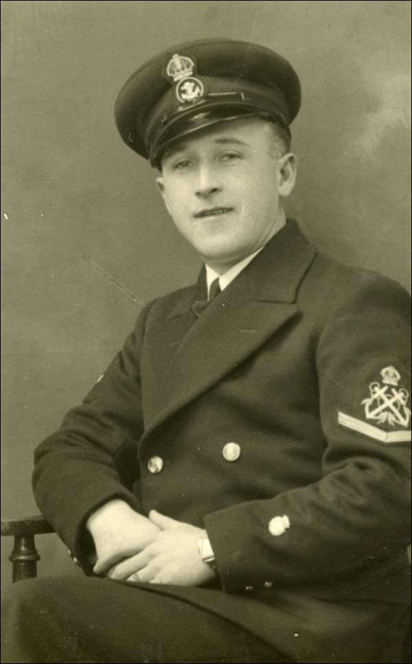 Gordon Wheeler, Royal Navy, ca. 1940s Gordon Wheeler, Royal Navy, ca. 1940s