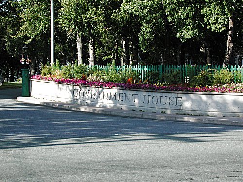 Main Entrance of Government House Main Entrance of Government House