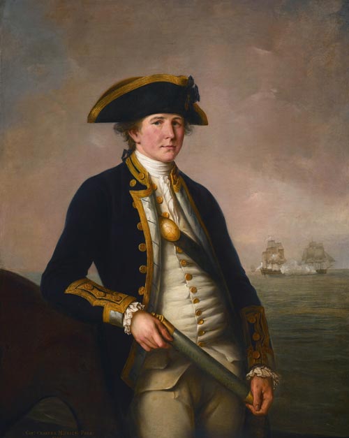 Governor Sir Charles Morice Pole (1757-1830). Painting by John Francis Rigaud, 1781. Licensed under Public Domain via https://commons.wikimedia.org/wiki/File:Captain_Charles_Morice_Pole,_by_John_Francis_Rigaud.jpg - Wikimedia Commons Governor Sir Charles Morice Pole (1757-1830)