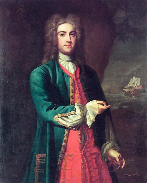 https://commons.wikimedia.org/wiki/File:Vice-Admiral_Fitzroy_Henry_Lee_%281699-1750%29,_by_British_school_of_the_18th_century.jpg Fitzroy Henry Lee, Governor, 1735-1737