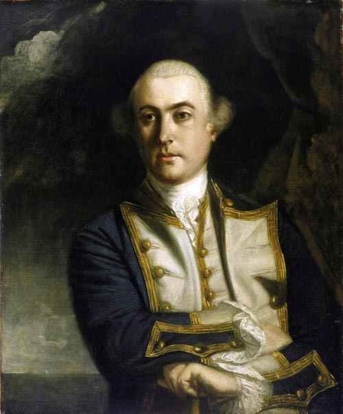 John Byron, Governor, 1769-1771. Painting by Joshua Reynolds, 1759. Licensed under Public Domain via https://commons.wikimedia.org/wiki/File:John_Byron-Joshua_Reynolds-1759.jpg - Wikimedia Commons John Byron, Governor, 1769-1771