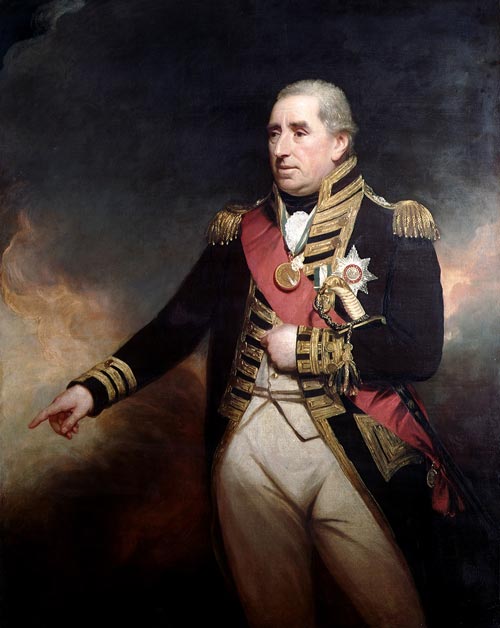 Governor Sir John Thomas Duckworth, (1748-1817), https://commons.wikimedia.org/wiki/File:Admiral_Sir_John_Thomas_Duckworth_%281748-1817%29.jpg Governor Sir John Thomas Duckworth, (1748-1817)