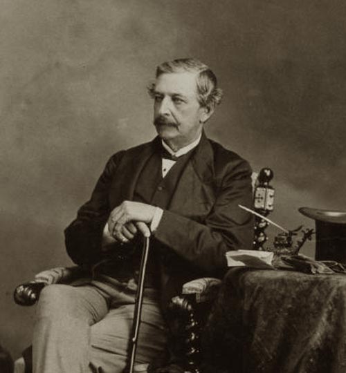 Sir Stephen John Hill(1809-1891), Detail from https://commons.wikimedia.org/wiki/File:Stephen_John_Hill_1870.jpg Sir Stephen John Hill(1809-1891)