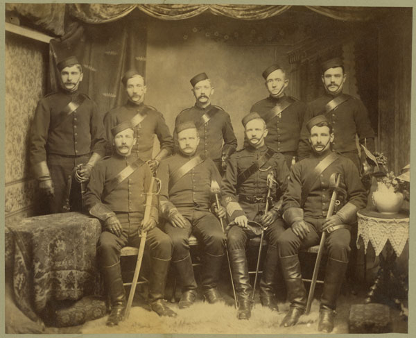 Newfoundland Constabulary, mounted-force-1890 