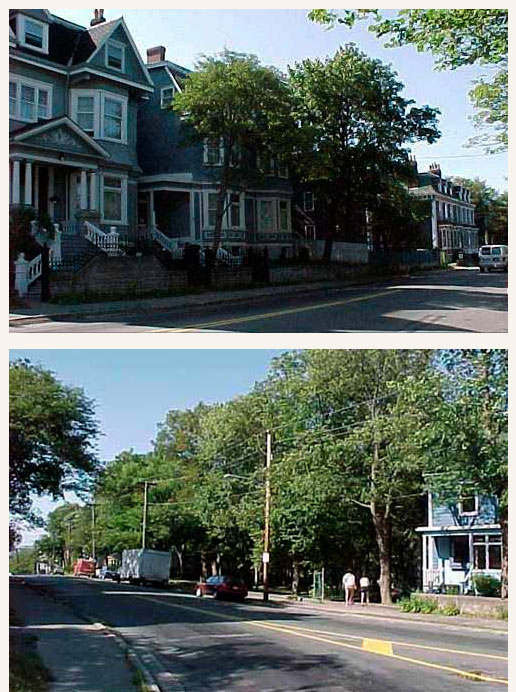 Rennies Mill Rd., Looking North