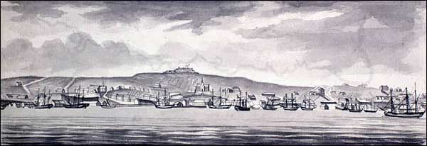 St. John's and Fort Townsend, 1786 St. John's and Fort Townsend, 1786