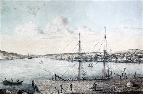 St. John's Harbour, ca 1780 St. John's Harbour, ca 1780