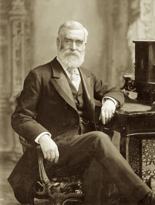 Sir William Whiteway in the early years of the 1900's. Sir William Whiteway in the early years of the 1900's.