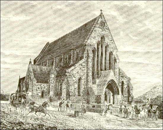 Church of England Cathedral, St. John's, 1871 Church of England Cathedral, St. John's, 1871