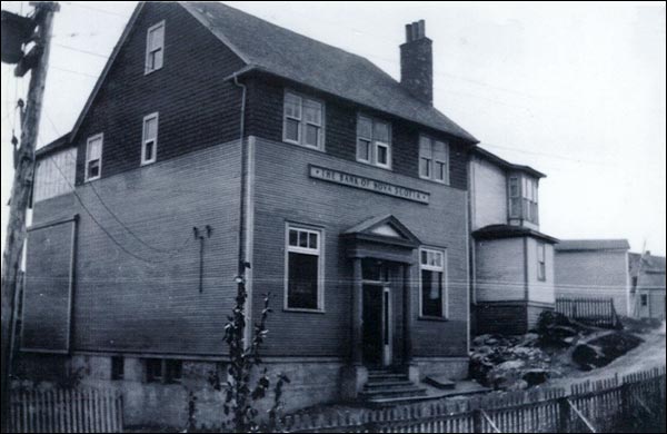 Bank of Nova Scotia, Burin, NL, ca. 1936 Bank of Nova Scotia, Burin, NL, ca. 1936