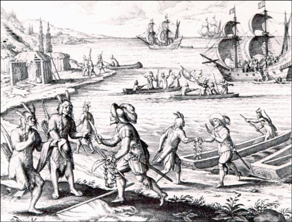 A sketch of the Beothuk people A sketch of the Beothuk people
