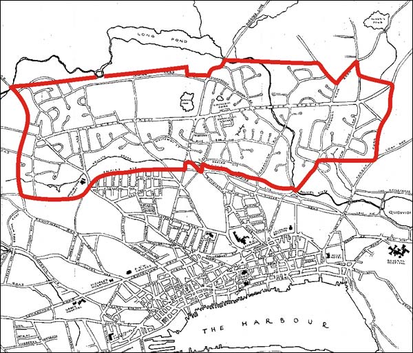 Churchill Park Map Churchill Park Map