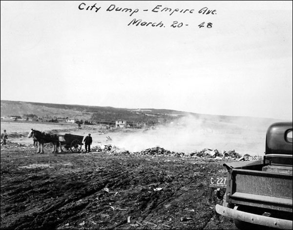 City Dump, Empire Avenue, 1948 City Dump, Empire Avenue, 1948