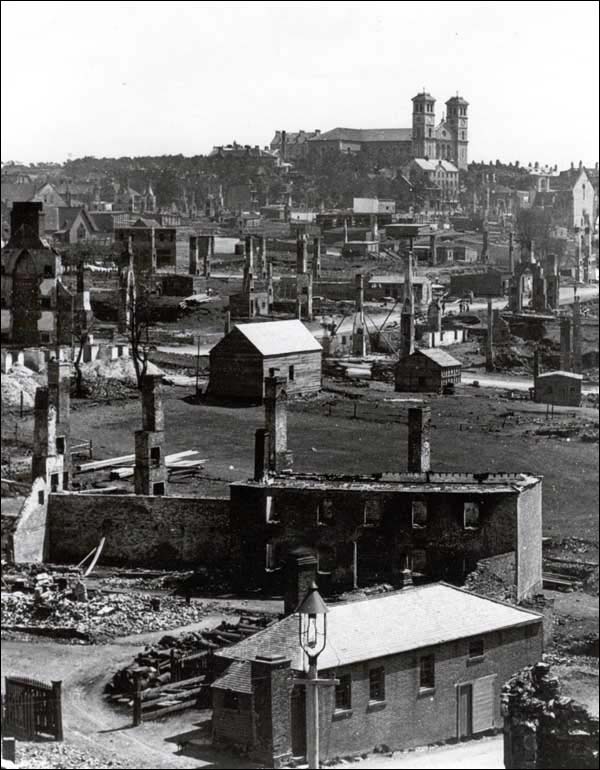 Duckworth St. after the Fire, 1892 Duckworth St. after the Fire, 1892