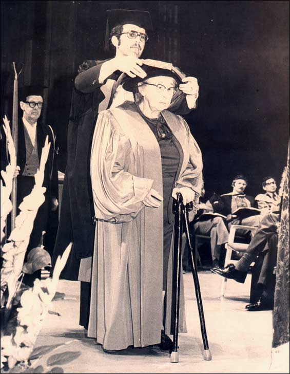 Receiving Honorary Degree Receiving Honorary Degree