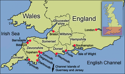 The English West Country The English West Country