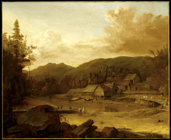Fishing Station, Placentia Bay, Newfoundland, c. 1700 Fishing Station, Placentia Bay, Newfoundland, c. 1700