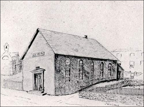 Gower Street Wooden Chapel, 1816 Gower Street Wooden Chapel, 1816