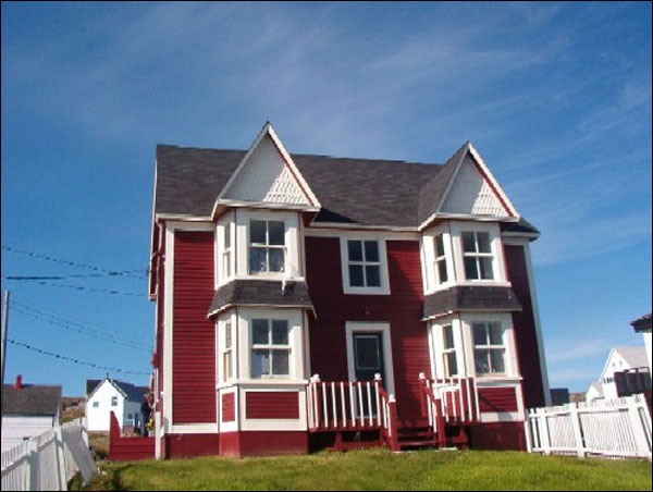 Harding House, Greenspond, NL, after restoration Harding House, Greenspond, NL, after restoration