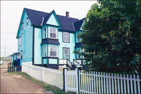 Harding House, Greenspond, NL, before restoration Harding House, Greenspond, NL, before restoration