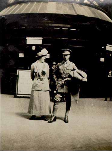 Janet Miller and her Fiance Eric Ayre, 1915 Janet Miller and her Fiance Eric Ayre, 1915